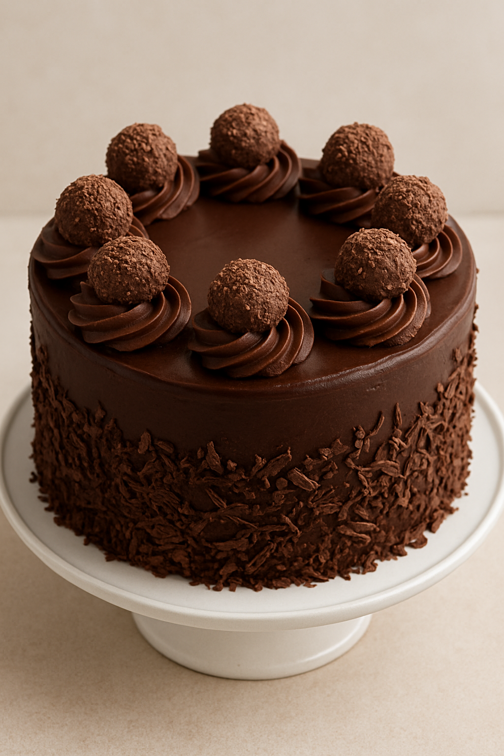 Dark Chocolate / Truffle Cake
